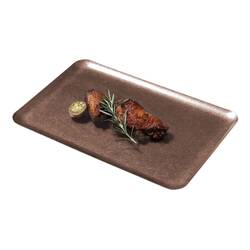 Groovy - Groovy Açık Büfe Retro Sunum Tabağı, Bakır, 30X20 cm Groovy - Groovy Açık Büfe Retro Sunum Tabağı, Bakır, 30X20 cm