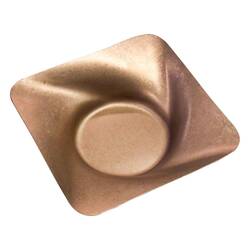 Groovy - Groovy Açık Büfe Retro Sunum Tabağı, Bakır, 30X30X7 cm Groovy - Groovy Açık Büfe Retro Sunum Tabağı, Bakır, 30X30X7 cm