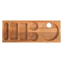 Groovy - Groovy Ahşap Karşılama Standı, 49X19 Cm