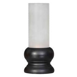 Groovy - Groovy Ahşap Şamdan, Siyah