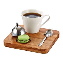 Groovy - Groovy Ahşap Standlı Nescafe Sunum Seti 17,5x17,5x2 Cm