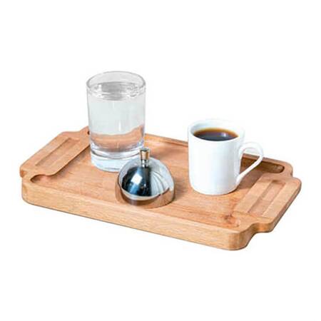 Groovy Ahşap Standlı Türk Kahve Servis Takımı Dikdörtgen 25x15x2 Cm