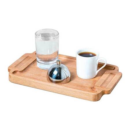 Groovy Ahşap Standlı Türk Kahve Servis Takımı Dikdörtgen 25x15x2 Cm
