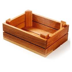 Groovy - Groovy Ahşap Sunum Kasası, Kayın 13x17 H:6 Cm