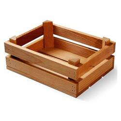 Groovy - Groovy Ahşap Sunum Kasası, Kayın 15x20 H:7 Cm