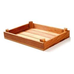 Groovy - Groovy Ahşap Sunum Kasası, Kayın 21x28 H:4 Cm