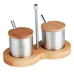 Groovy - Groovy Baharatlık Takımı,2 Li Standlı 19x9.5 Cm