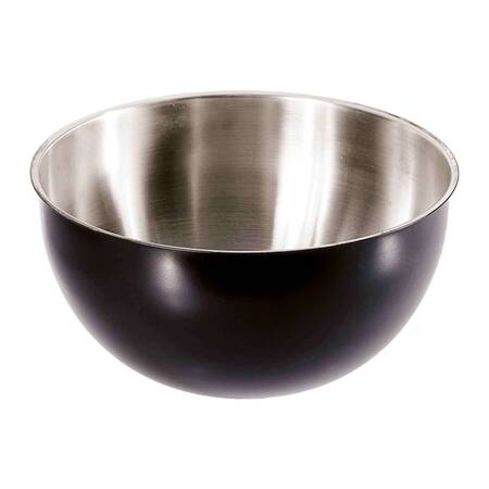 Groovy Çelik Mayonez Kabı, Siyah, 32 Cm, 10.5 Litre