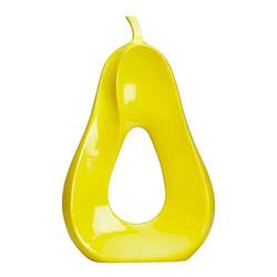 Groovy - Groovy Dekoratif Armut Sarı 25X9XH:40 Cm