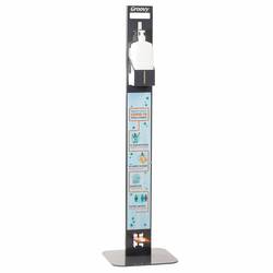 Groovy - Groovy Dezenfektan Standı, Siyah 12x110 Cm Groovy - Groovy Dezenfektan Standı, Siyah 12x110 Cm