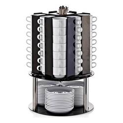 Groovy - Groovy Dönerli Fincan Tabak Standı kapasite 56 adet Groovy - Groovy Dönerli Fincan Tabak Standı kapasite 56 adet