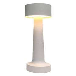 Groovy - Groovy GRV-810 Şarjlı Masa Lambası, Beyaz, 9x21 Cm