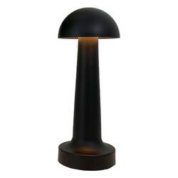 Groovy - Groovy GRV-811 Şarjlı Masa Lambası, Siyah, 9x21 Cm