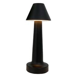 Groovy - Groovy GRV-812 Şarjlı Masa Lambası, Siyah, 9x22 Cm
