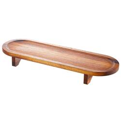 Groovy - Groovy İroko Ayaklı Kebap Sunum Tahtası, 20x150x5 Cm