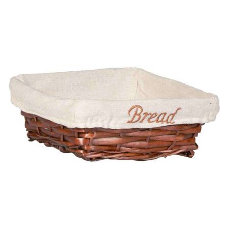 Groovy Kare Bezli Ekmek Sepeti 19x19x7 Cm
