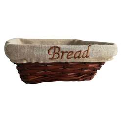 Groovy - Groovy Kare Bezli Ekmek Sepeti 19x19x7 Cm (1)