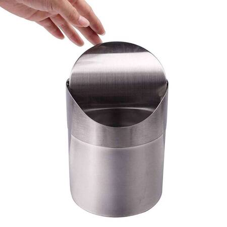 Groovy Masaüstü Çöp Kovası, 12xH17 Cm
