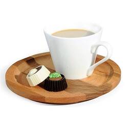 Groovy - Groovy Nescafe Sunum Takımı, Ahşap Standlı 17 Cm Groovy - Groovy Nescafe Sunum Takımı, Ahşap Standlı 17 Cm