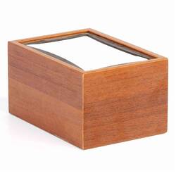 Groovy - Groovy Peçetelik, Ahşap Yatay, Ceviz