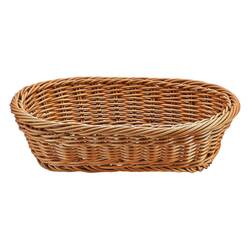 Groovy - Groovy Plastik Oval Ekmek Sepeti 24x16x7 Cm