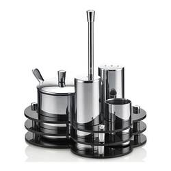 Groovy - Groovy Pleksi Standlı 4 Lü Tuzluk Baharatlık Takımı Parlak Groovy - Groovy Pleksi Standlı 4 Lü Tuzluk Baharatlık Takımı Parlak