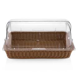 Groovy - Groovy Polycarbonat Rolltop, Sepetli, 54x33x26 Cm Groovy - Groovy Polycarbonat Rolltop, Sepetli, 54x33x26 Cm