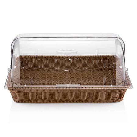 Groovy Polycarbonat Rolltop, Sepetli, 54x33x26 Cm