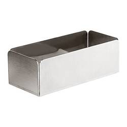 Groovy - Groovy Poşet Şekerlik, 304 Paslanmaz 5.5x12xH4 Cm Groovy - Groovy Poşet Şekerlik, 304 Paslanmaz 5.5x12xH4 Cm