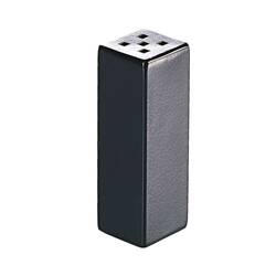 Groovy - Groovy Pul Biberlik, Siyah, Tekli Kare 4xH12 Cm Groovy - Groovy Pul Biberlik, Siyah, Tekli Kare 4xH12 Cm