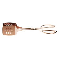 Groovy Servis Maşası, Delikli, Bakır, 26 Cm - Thumbnail