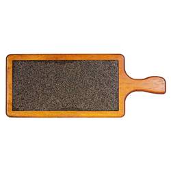 Groovy - Groovy Steak Sunum Tahtası, Kulplu, Bazaltlı, 45x18 Cm