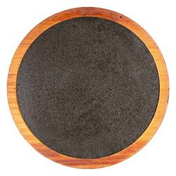 Groovy - Groovy Steak Sunum Tahtası, Yuvarlak, Bazaltlı, 32.5x2.4 Cm