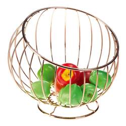 Groovy - Groovy Tel Meyvelik, Bakır, 24x14x21 Cm Groovy - Groovy Tel Meyvelik, Bakır, 24x14x21 Cm