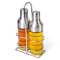 Groovy - Groovy Tel Standlı 2 Li Yağlık Sirkelik Takımı 300 Cc Groovy - Groovy Tel Standlı 2 Li Yağlık Sirkelik Takımı 300 Cc