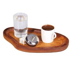 Groovy - Groovy Türk Kahvesi Sunum Seti, Ahşap Tepsili 26x14 Cm Groovy - Groovy Türk Kahvesi Sunum Seti, Ahşap Tepsili 26x14 Cm