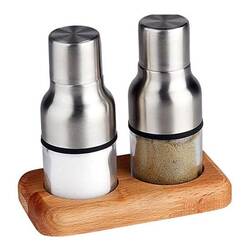 Groovy - Groovy Tuzluk Baharatlık Takımı, Mat 13.5x7.5 Cm