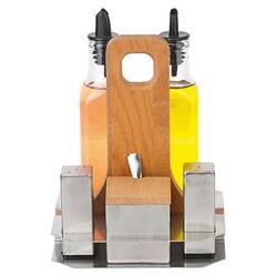 Groovy - Groovy Tuzluk Baharatlık, Yağlık Seti, 5'li, 250 cc Groovy - Groovy Tuzluk Baharatlık, Yağlık Seti, 5'li, 250 cc