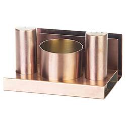 Groovy - Groovy Tuzluk Şekerlik Takımı, 4'lü, Yuvarlak, Bakır Groovy - Groovy Tuzluk Şekerlik Takımı, 4'lü, Yuvarlak, Bakır