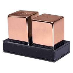 Groovy - Groovy Tuzluk Seti, 2'li, Maki Bodur, Kare, Bakır Groovy - Groovy Tuzluk Seti, 2'li, Maki Bodur, Kare, Bakır