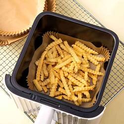 Gurme Chef Airfryer Pişirme Kağıdı, Kare, 100 lü Paket, 16x4.5 Cm - Thumbnail