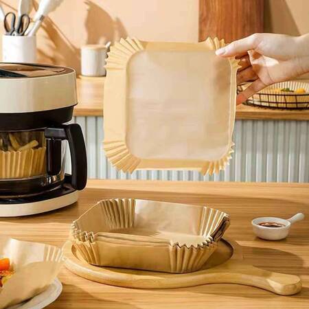 Gurme Chef Airfryer Pişirme Kağıdı, Kare, 100 lü Paket, 16x4.5 Cm Gurme Chef Airfryer Pişirme Kağıdı, Kare, 100 lü Paket, 16x4.5 Cm
