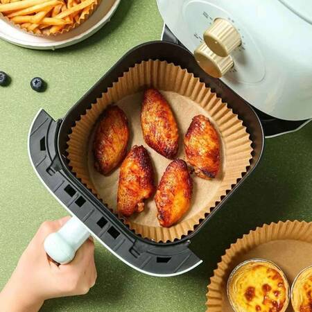 Gurme Chef Airfryer Pişirme Kağıdı, Yuvarlak, 50 li Paket, 16x4.5 Cm Gurme Chef Airfryer Pişirme Kağıdı, Yuvarlak, 50 li Paket, 16x4.5 Cm