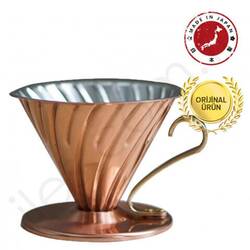 Hario - Hario V60 02 Bakır Dripper Hario - Hario V60 02 Bakır Dripper