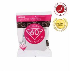 Hario - Hario V60 Filtre Kağıdı 01 100 Adet