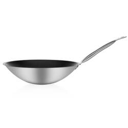 İndüksiyon Wok Tava, Nonstick 36 Cm - Thumbnail