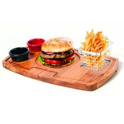 Groovy - İreko Burger Servis Sunum Tahtası 38X22,5X2 Cm