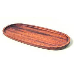 Groovy - İreko Oval Servis Sunum Tahtası 38X16,5X2 Cm