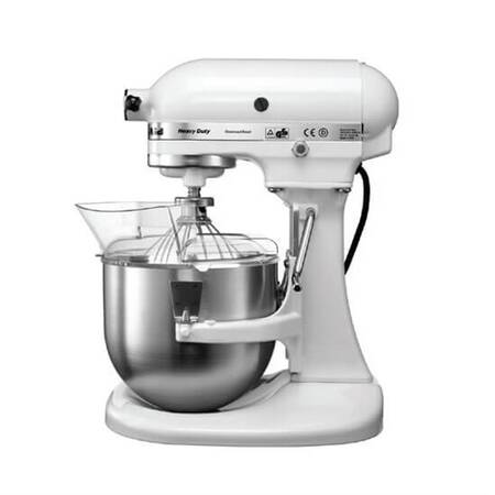 KitchenAid Heavy Duty 4.8 Litre Kase Kaldırmalı Setüstü Mikser Beyaz