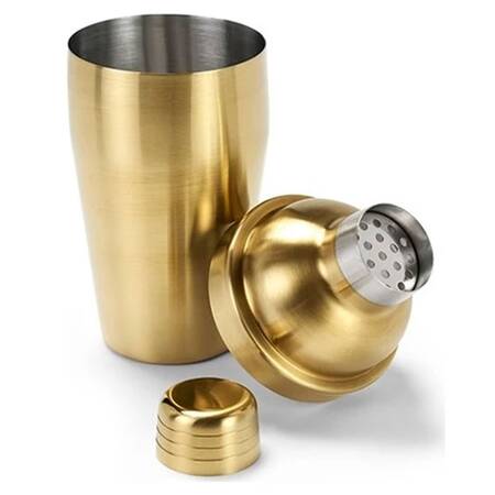 Kokteyl Shaker, Çelik, 350 CL, Altın